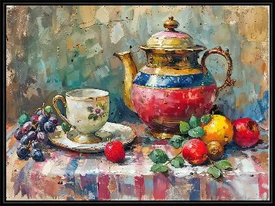 Картина Чайник №124