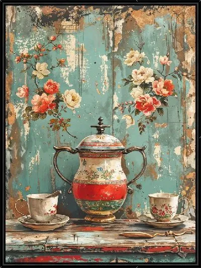 Картина Чайник №125