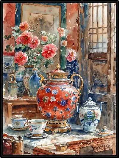 Картина Чайник №126