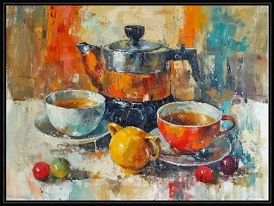 Картина Чайник №128