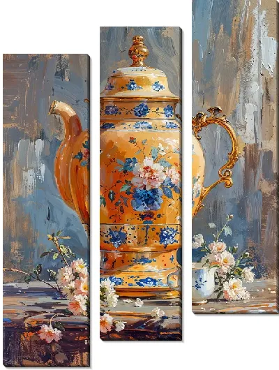 Модульная картина Чайник №131