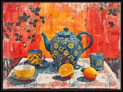 Картина Чайник №132