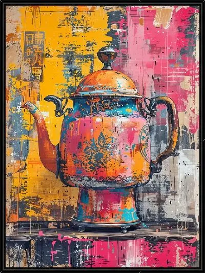 Картина Чайник №135