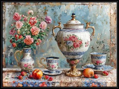 Картина Чайник №139