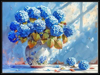 Картина Гортензии №220