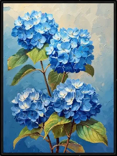 Картина Гортензии №238