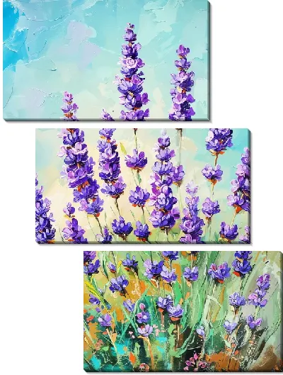 Модульная картина Лаванда №308