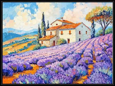 Картина Лаванда №327