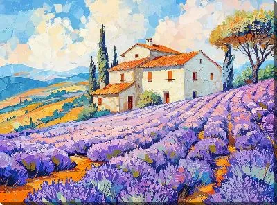 Постер Лаванда №327