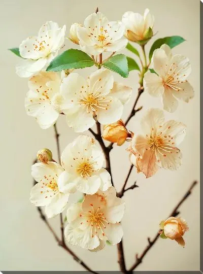 Картина маслом Магнолия №194