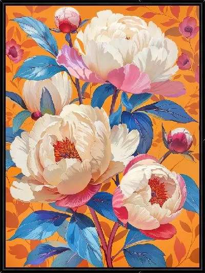 Картина Пионы №404