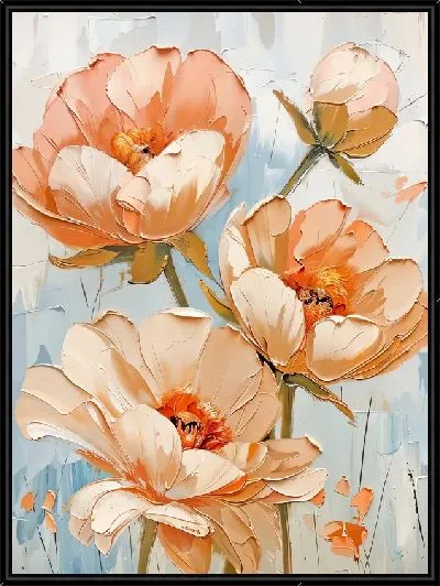 Картина Пионы №432