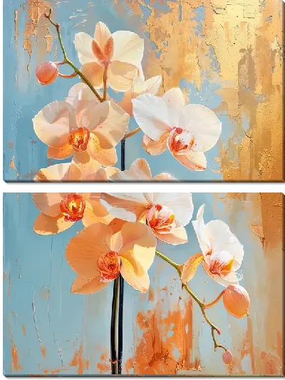 Модульная картина Орхидеи №107