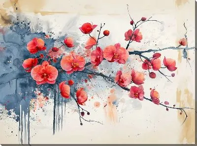 Картина маслом Орхидеи №115