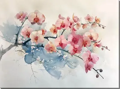 Картина маслом Орхидеи №116