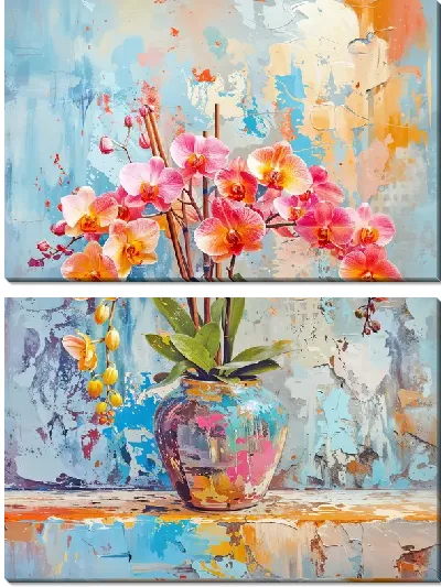 Модульная картина Орхидеи №118
