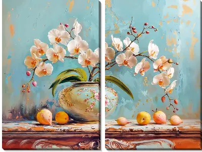 Модульная картина Орхидеи №125