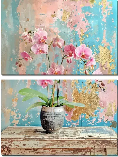 Модульная картина Орхидеи №134
