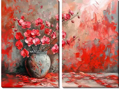 Модульная картина Орхидеи №136