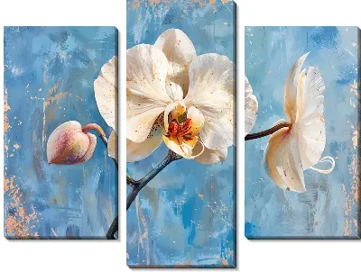 Модульная картина Орхидеи №140