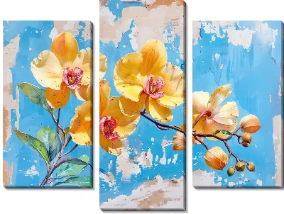 Модульная картина Орхидеи №145