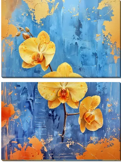 Модульная картина Орхидеи №146