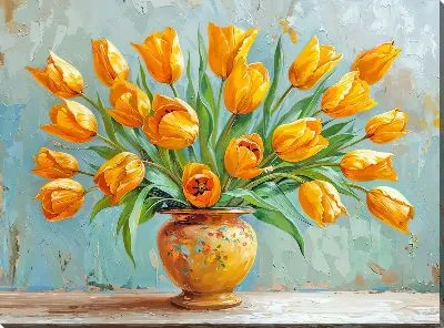 Постер Цветочный букет в вазе №115