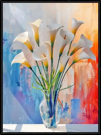 Картина Букет цветов в вазе №455