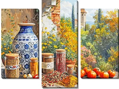 Модульная картина Специи №111