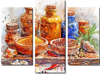 Модульная картина Специи №121