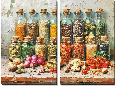 Модульная картина Специи №131