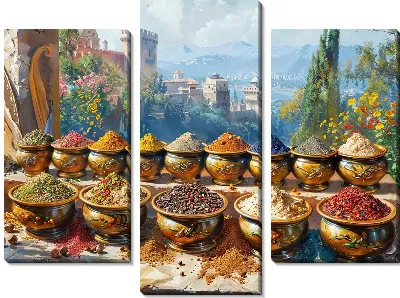 Модульная картина Специи №141