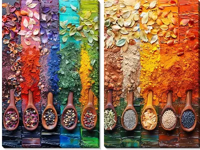 Модульная картина Специи №161