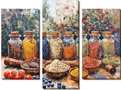 Модульная картина Специи №181