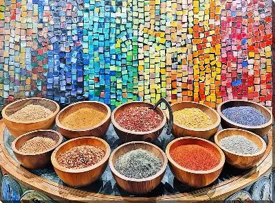 Картина маслом Специи №26