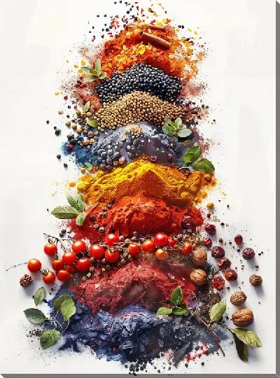 Картина маслом Специи №29