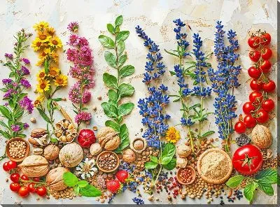 Картина маслом Специи №35