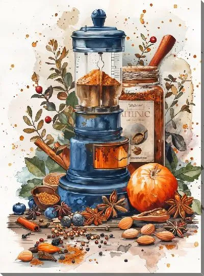 Картина маслом Специи №42