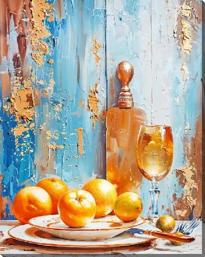 Картина маслом Посуда №3