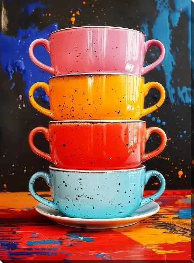 Картина маслом Посуда №4