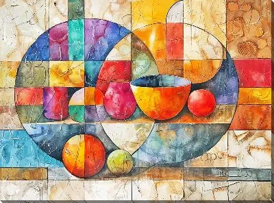 Картина маслом Посуда №5