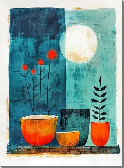 Картина маслом Посуда №10