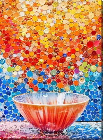 Картина маслом Посуда №33