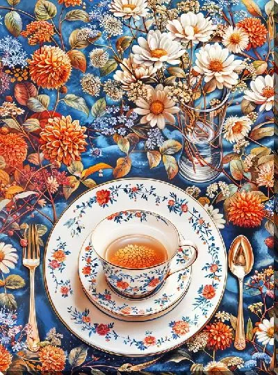 Картина маслом Посуда №69