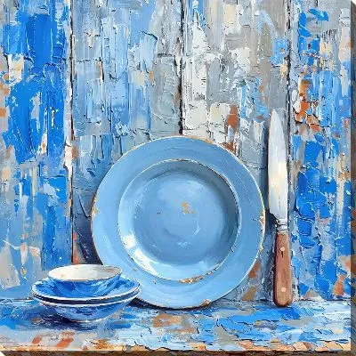 Картина маслом Посуда №72