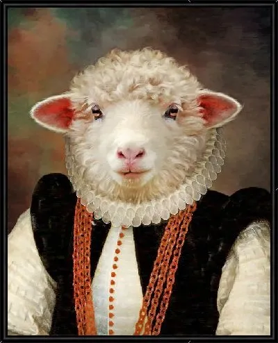 Картина Графиня кудрявая