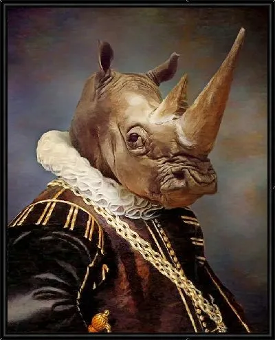 Картина Барон Носорог