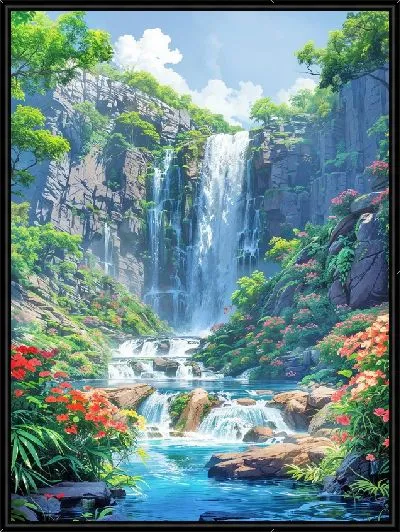 Картина Водопад №207