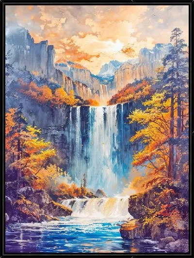 Картина Водопад №208