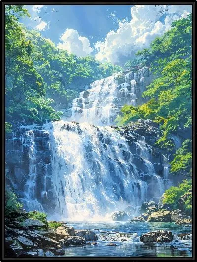 Картина Водопад №213